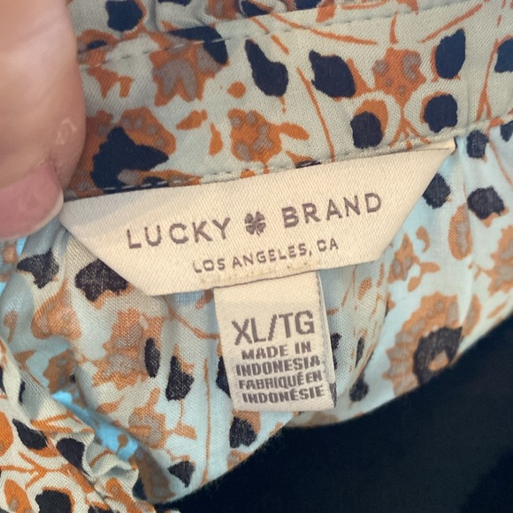 Lucky Brand Tunic Top- XL - Picture 5 of 6